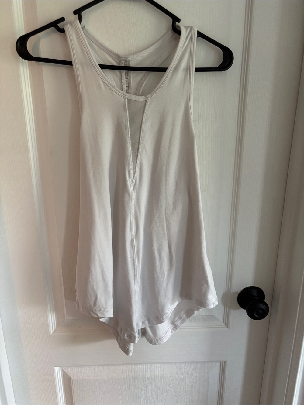 ZYIA White Scoop Neck Active Tank